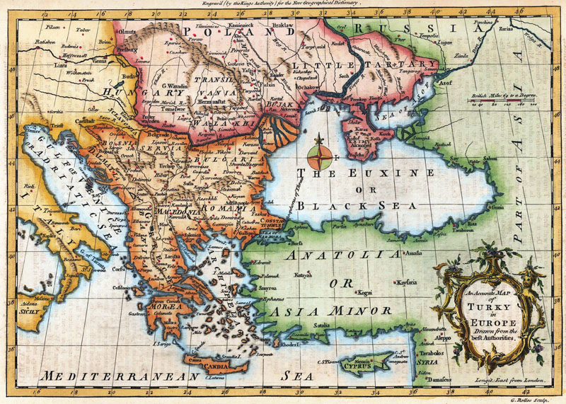 Griekenland + Turkije 1756 Rollos